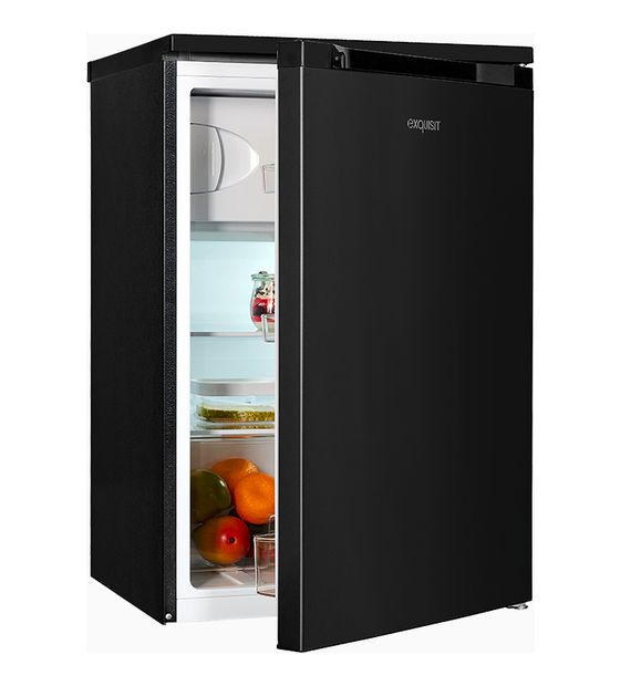 Exquisit KS16-4-051C 107 l / 94 l Tischkühlschrank EEK: C 87 kWh Jahr  (Schwarz, Grau) f&uuml;r 287,99 Euro