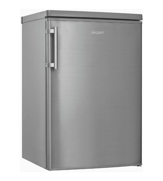Exquisit KS16-4-HE-040C 109 l / 95 l Tischkühlschrank EEK: C 89 kWh Jahr  (Edelstahl) f&uuml;r 308,00 Euro