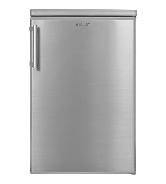 Exquisit KS16-4-HE-040D 95 l Tischkühlschrank EEK: D 111 kWh Jahr  (Edelstahl) f&uuml;r 336,00 Euro