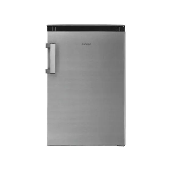 Exquisit KS16-4-HEA-090E Care 121 l / 106 l Tischkühlschrank EEK: E 141 kWh Jahr  (Edelstahl) f&uuml;r 287,99 Euro