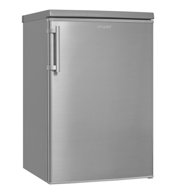 Exquisit KS16-V-H-040E 127 l Tischkühlschrank EEK: E 90 kWh Jahr  (Edelstahl) f&uuml;r 237,99 Euro