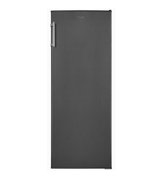 Exquisit KS320-V-H-040E 242 l Kühlschrank freistehend EEK: E 104 kWh Jahr  (Edelstahl) f&uuml;r 360,00 Euro