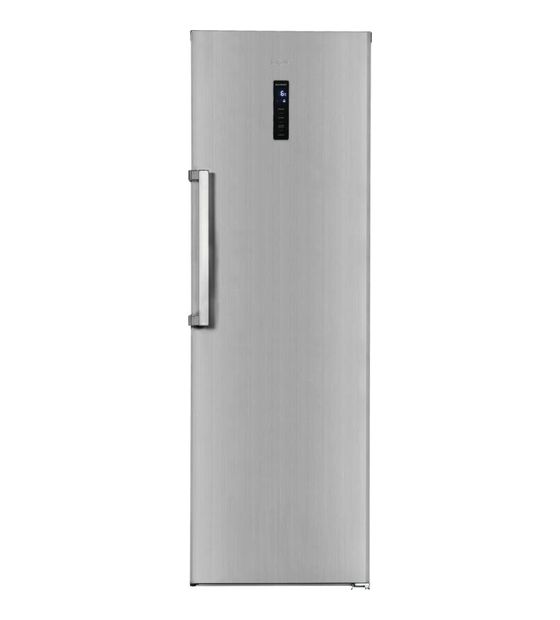 Exquisit KS360-V-HE-040D 359 l Kühlschrank freistehend EEK: D 94 kWh Jahr NoFrost  (Edelstahl) f&uuml;r 665,00 Euro