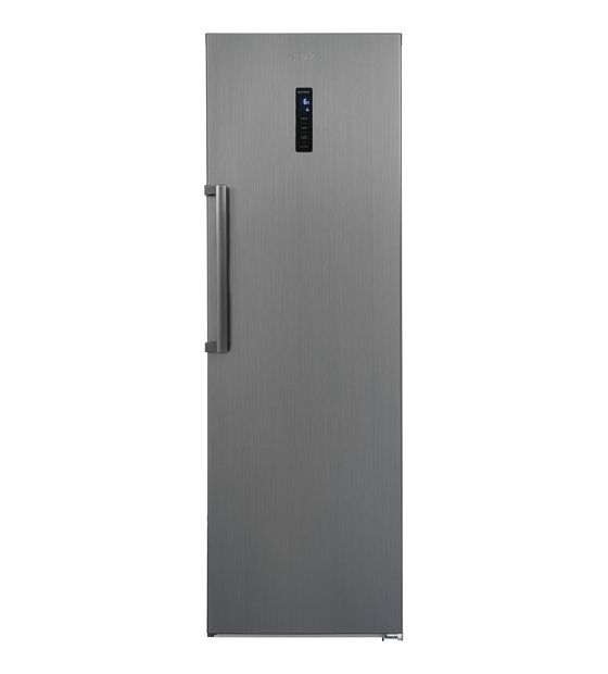Exquisit KS360-V-HE-040E 359 l Kühlschrank freistehend EEK: E 118 kWh Jahr NoFrost  (Edelstahl) f&uuml;r 801,00 Euro
