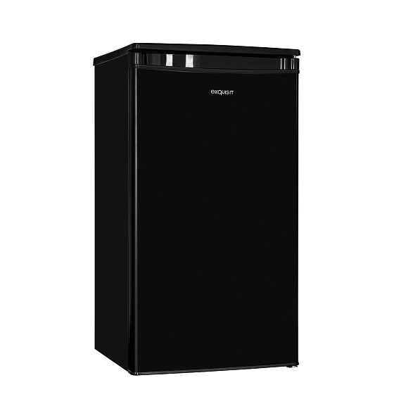 Exquisit KS85-V-091E 76 l Kühlschrank freistehend EEK: E 84 kWh Jahr  (Schwarz) f&uuml;r 163,99 Euro