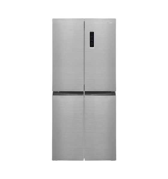 Exquisit MD365-125-040D Side-by-Side Kühl-/ Gefrierkombination 237 l / 135 l 210 kWh NoFrost 1800 mm x 790 mm  (Schwarz, Edelstahl) f&uuml;r 595,00 Euro
