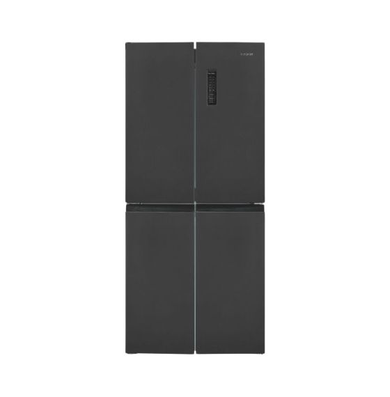 Exquisit MD365-125-040D Side-by-Side Kühl-/ Gefrierkombination 237 l / 135 l 210 kWh NoFrost 1800 mm x 790 mm  (Anthrazit) f&uuml;r 599,00 Euro