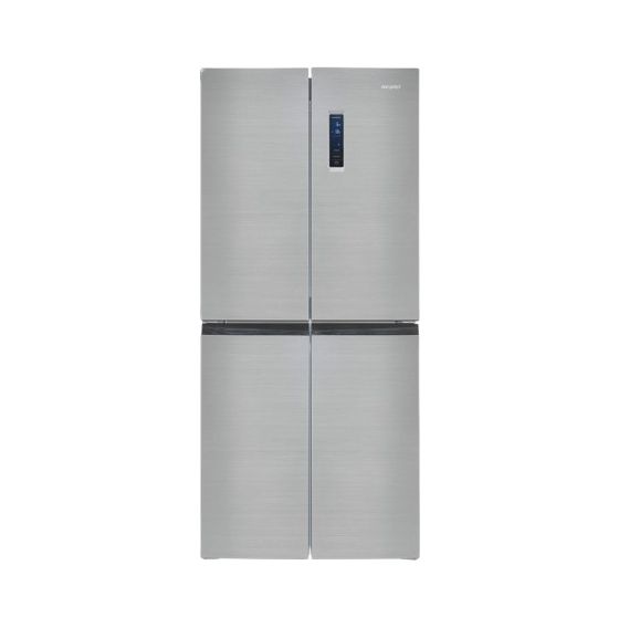 Exquisit MD425-150-040C Side-by-Side Kühl-/ Gefrierkombination 271 l / 150 l 182 kWh NoFrost 1800 mm x 795 mm  (Schwarz, Edelstahl) f&uuml;r 814,00 Euro