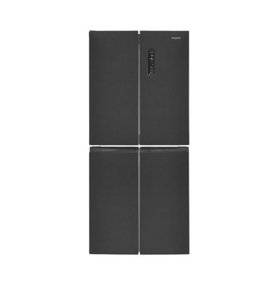 Exquisit MD425-150-040C Side-by-Side Kühl-/ Gefrierkombination 271 l / 150 l 182 kWh NoFrost 1800 mm x 795 mm (Anthrazit, Edelstahl) f&uuml;r 814,00 Euro