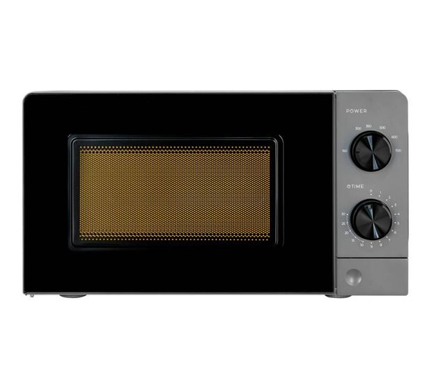 Exquisit MW 950-040e Freistehende Mikrowelle 1200 W Größe: klein 6 Stufen  (Schwarz, Edelstahl) f&uuml;r 59,49 Euro