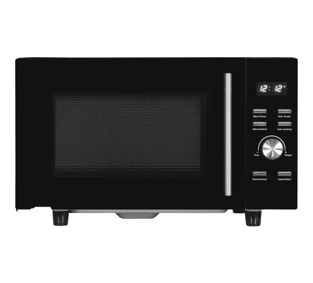 Exquisit MW8023-F-240GDI Standgeräte Solo 750 W Größe: mittel 5 Stufen Grill  (Schwarz) f&uuml;r 129,99 Euro