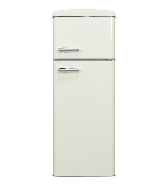 Exquisit RKGC270-45-H-160E 162 l / 44 l Kühl-Gefrierkombi freistehend 179,95 kWh Jahr  (Weiß) f&uuml;r 455,00 Euro