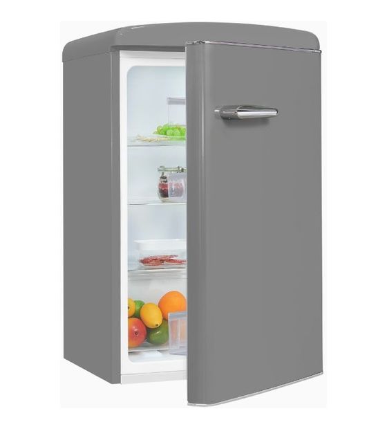 Exquisit RKS120-V-H-160E 122 l Tischkühlschrank EEK: E 89 kWh Jahr  (Rot) f&uuml;r 327,00 Euro