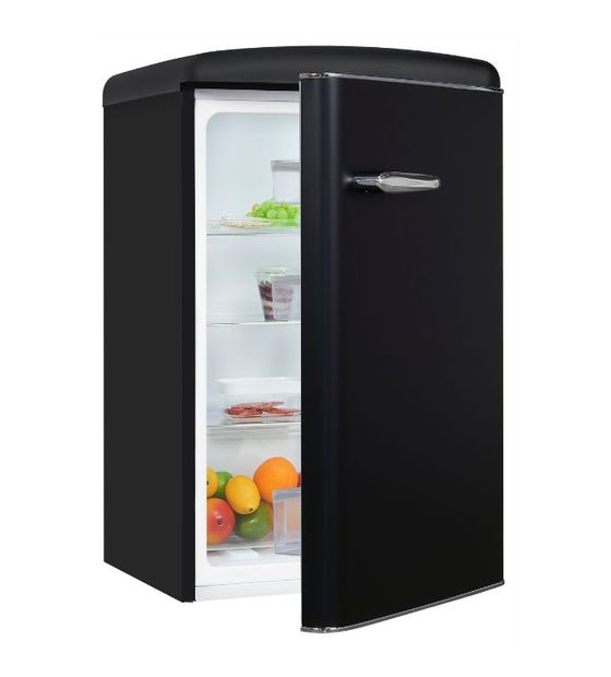 Exquisit RKS120-V-H-160E 122 l Tischkühlschrank EEK: E 89 kWh Jahr  (Schwarz) f&uuml;r 333,00 Euro