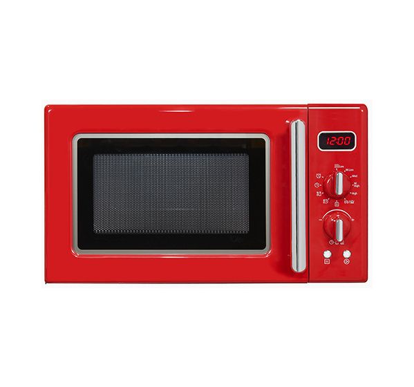 Exquisit RMW720-3GDIG Standgeräte Solo 700 W Größe: klein 5 Stufen Grill  (Rot) f&uuml;r 86,49 Euro