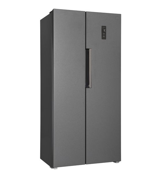 Exquisit SBS450-360E Side-by-Side Kühl-/ Gefrierkombination 276 l / 168 l 289 kWh 1789 mm x 830 mm  (Anthrazit) f&uuml;r 633,00 Euro