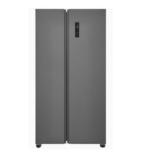 Exquisit SBS46-040D Side-by-Side Kühl-/ Gefrierkombination 291 l / 151 l 230 kWh NoFrost 1770 mm x 910 mm  (Anthrazit) f&uuml;r 678,00 Euro