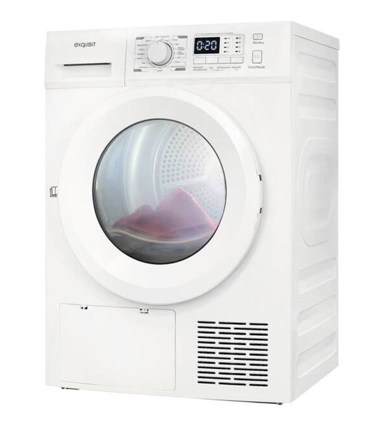 Exquisit TWP701-030E Wärmepumpen Trockner Frontlader f&uuml;r 432,00 Euro