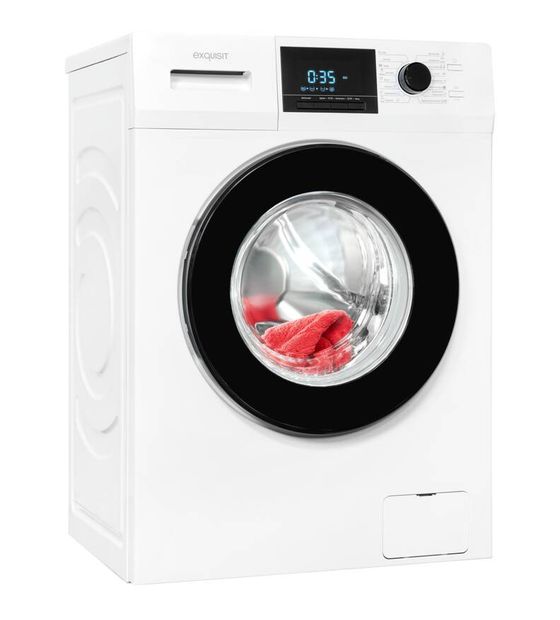 Exquisit WA9214-340A 9 kg Frontlader Waschmaschine 1400 U/min aquaStop Funktion f&uuml;r 382,00 Euro