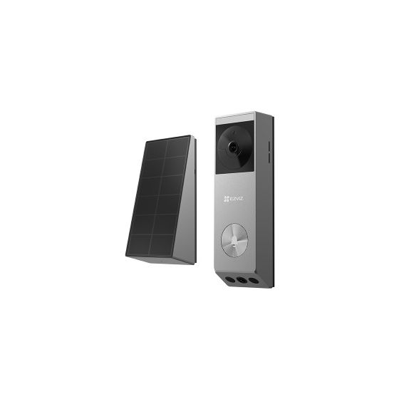 EZVIZ EP3x Pro + CH1 Akku-Video-Türklingel-Kit WLAN  (Silber) f&uuml;r 70,00 Euro