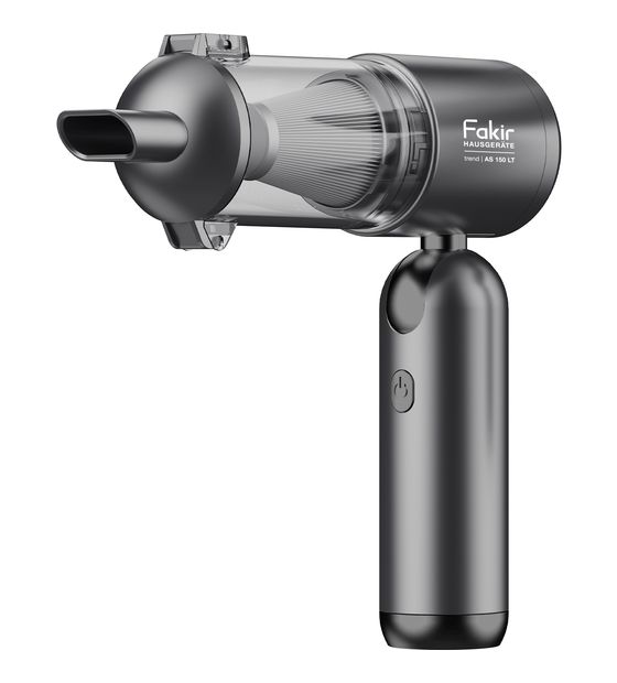 Fakir AS150LT Handstaubsauger Beutellos bis 35 min Laufzeit 11,1 V EPA  (Anthrazit, Schwarz) f&uuml;r 34,49 Euro