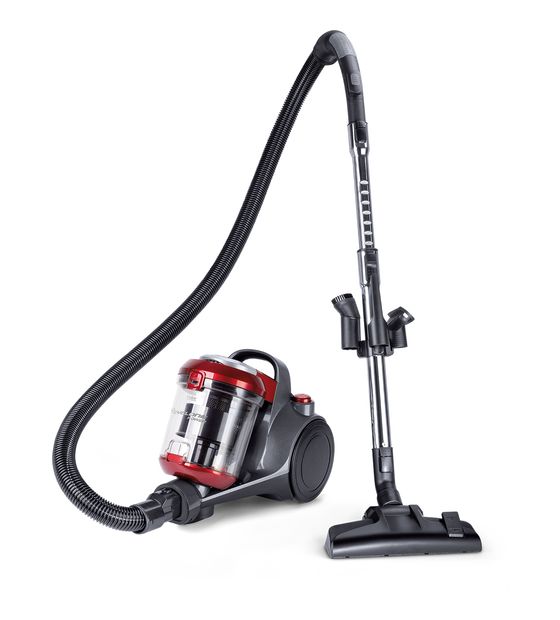Fakir BL141 Bodenstaubsauger Beutellos 700 W EPA  (Anthrazit, Rot) f&uuml;r 75,99 Euro
