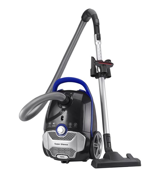 Fakir TS721 Blue Vac Power Bodenstaubsauger mit Staubbeutel 800 W HEPA  (Schwarz, Blau) f&uuml;r 83,49 Euro