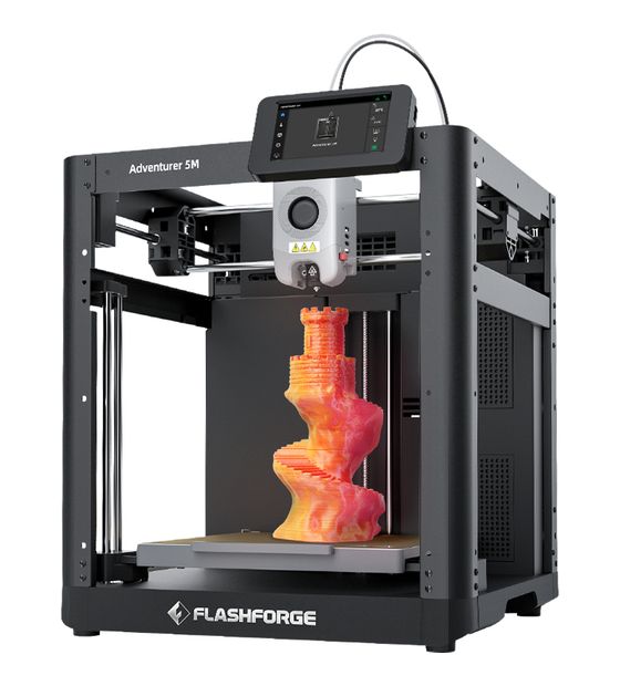 Flashforge Adventurer 5M Hochgeschwindigkeits 3D Drucker  (Schwarz) f&uuml;r 258,99 Euro