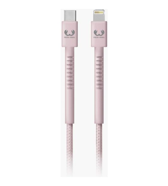 Fresh 'n Rebel 2CLC200SP Stecker Lightning auf USB C 2 m  (Pink) f&uuml;r 29,99 Euro