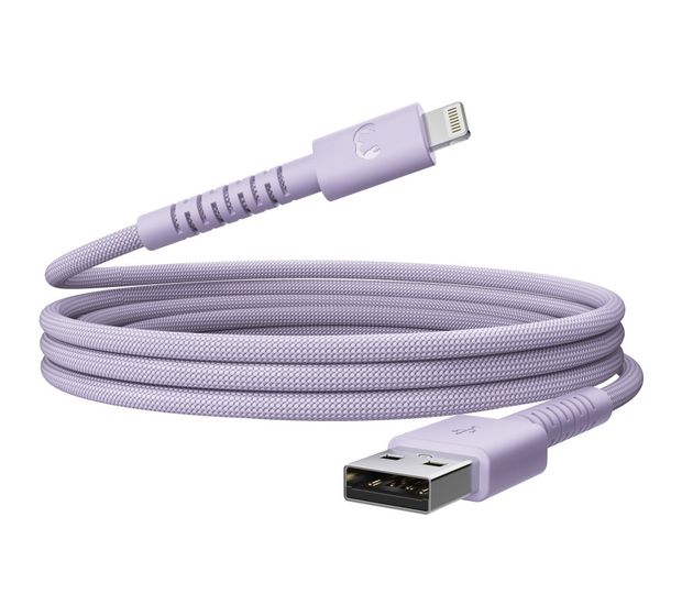 Fresh 'n Rebel 2ULC201DL2 Stecker Rundkabel Lightning auf USB A 2 m  (Violett) f&uuml;r 29,99 Euro