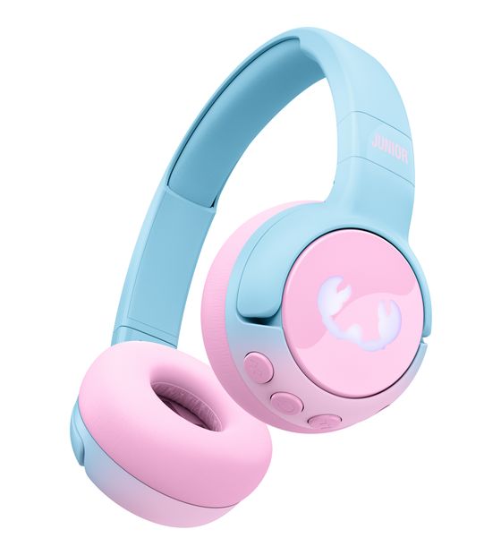 Fresh 'n Rebel Code Junior Ohraufliegender Bluetooth Kopfhörer kabellos 48 h Laufzeit USB Typ-C  (Blau, Pink) f&uuml;r 30,99 Euro