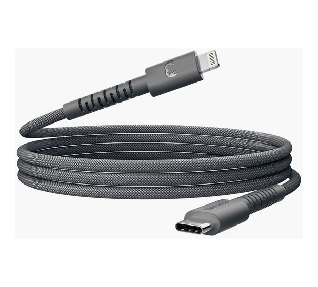 Fresh 'n Rebel FlexWave Stecker Lightning auf USB C 0,7 m  (Grau) f&uuml;r 29,99 Euro