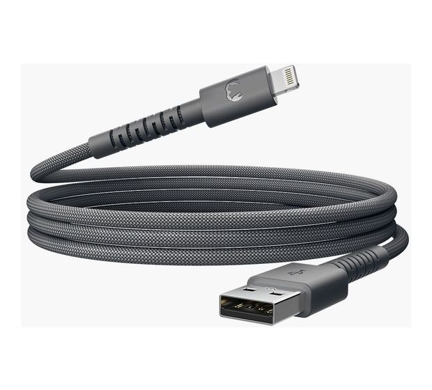 Fresh 'n Rebel FlexWave Stecker Lightning auf USB A 0,7 m  (Grau) f&uuml;r 24,99 Euro