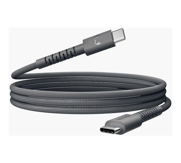 Fresh 'n Rebel FlexWave USB C auf USB C Männlich 0,7 m  (Grau) f&uuml;r 12,99 Euro