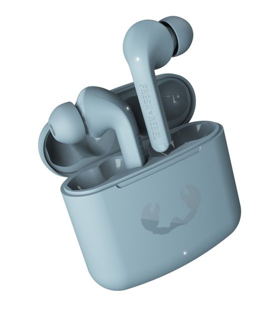 Fresh 'n Rebel Twins Fuse In-Ear Bluetooth Kopfhörer Kabellos TWS 6 h Laufzeit  (Blau) f&uuml;r 39,99 Euro