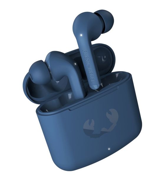 Fresh 'n Rebel Twins Fuse In-Ear Bluetooth Kopfhörer Kabellos TWS 6 h Laufzeit  (Blau) f&uuml;r 39,99 Euro