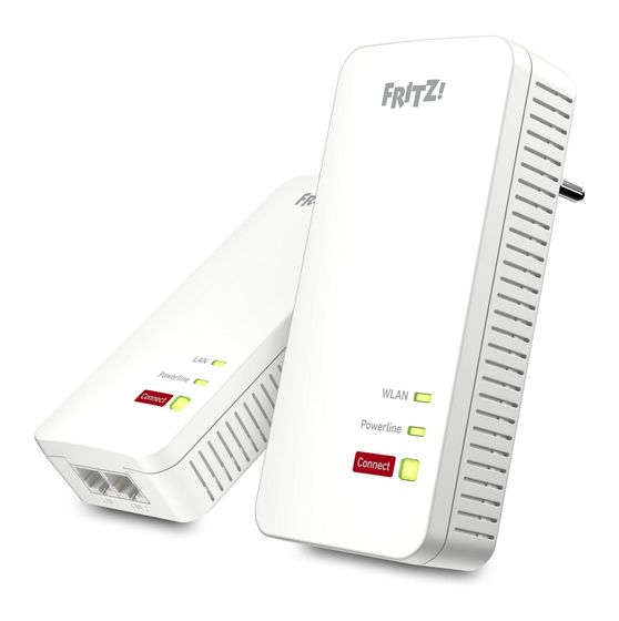FRITZ! FRITZ!Powerline 1240AX Set 1200 Mbit/s WiFi 6 f&uuml;r 132,99 Euro