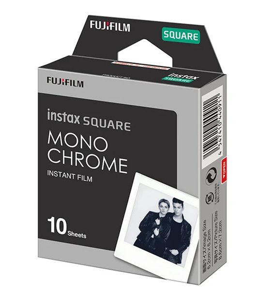 Fujifilm Instax Film 10 Shots SQUARE - Monochrome f&uuml;r 13,99 Euro
