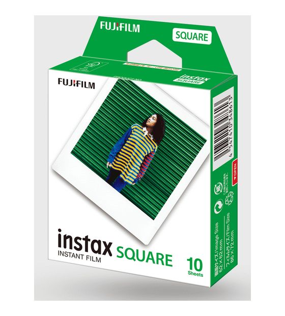 Fujifilm Instax Film 10 Shots SQUARE f&uuml;r 11,99 Euro