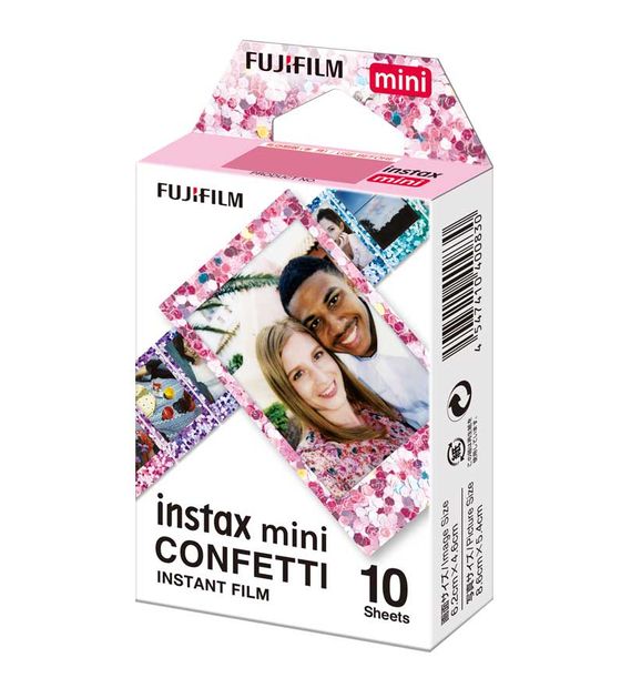 Fujifilm Instax Film mini 10 Shots - Confetti f&uuml;r 12,99 Euro