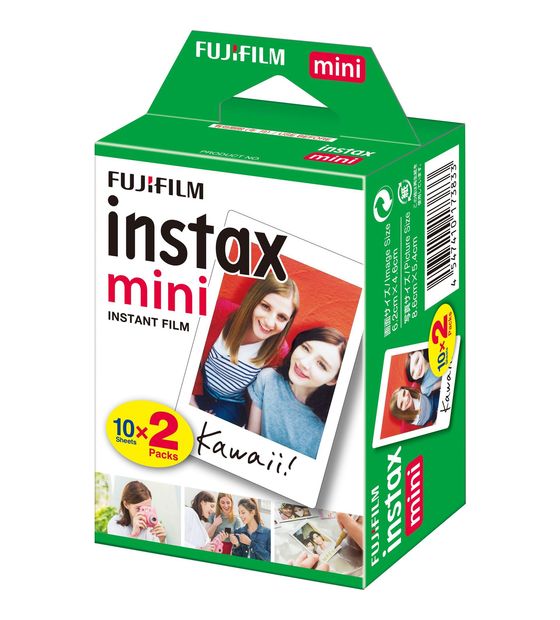 Fujifilm Instax Film mini 20 Shots f&uuml;r 19,99 Euro