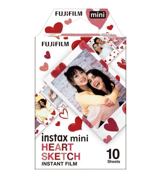 Fujifilm Instax mini Heart Sketch f&uuml;r 10,99 Euro