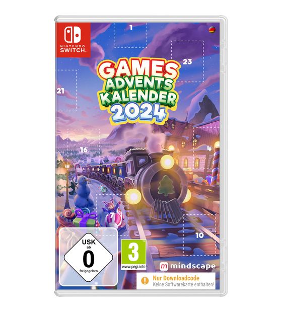 Games Adventskalender 2024 (Nintendo Switch) f&uuml;r 14,99 Euro