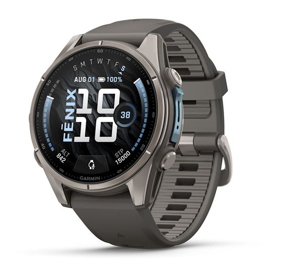 Garmin Fenix 9 43 mm  Smartwatch Rund 240 h  (Titan) f&uuml;r 999,99 Euro