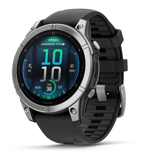 Garmin Fenix E Digital 47 mm  Smartwatch Rund  (Edelstahl) f&uuml;r 479,00 Euro