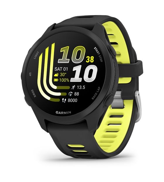 Garmin Forerunner 170 Digital 30 mm Smartwatch Rund  (Schwarz) f&uuml;r 299,99 Euro