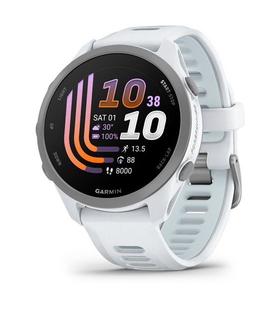 Garmin Forerunner 170 Digital 30 mm Smartwatch Rund  (Weiß) f&uuml;r 299,99 Euro