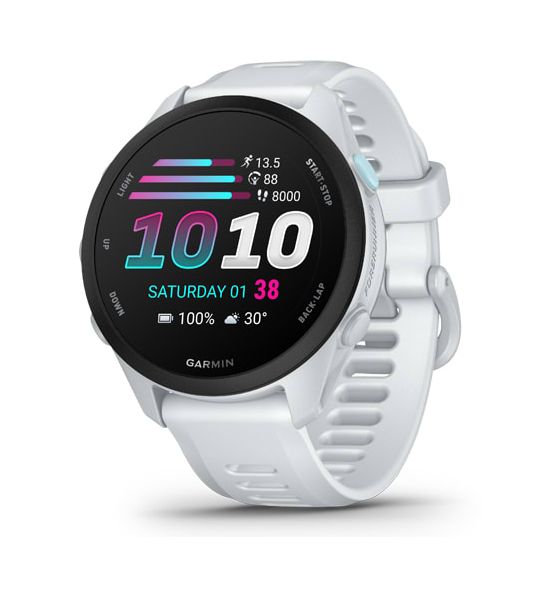 Garmin Forerunner 70 Digital 43 mm Smartwatch Rund  (Weiß) f&uuml;r 249,99 Euro