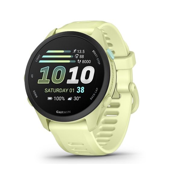 Garmin Forerunner 70 Digital 43 mm Smartwatch Rund  (Limette) f&uuml;r 249,99 Euro