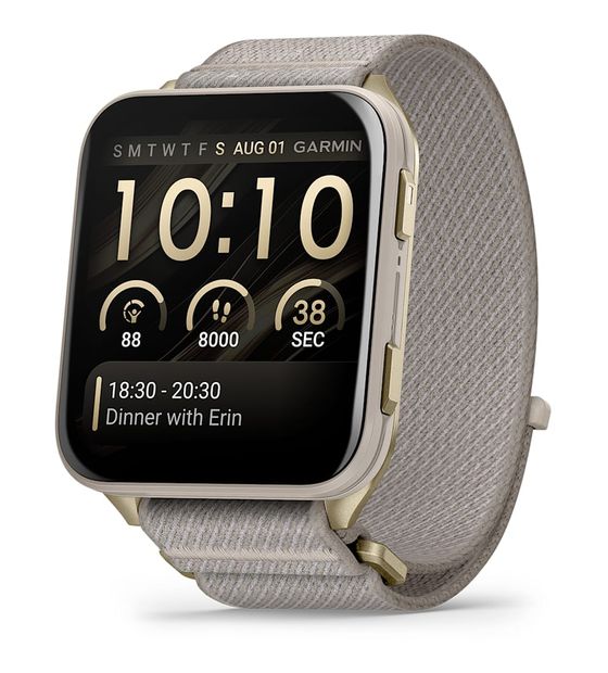 Garmin Venu X1 Digital Smartwatch Rechteckig 264 h  (Gold, Titan) f&uuml;r 699,00 Euro